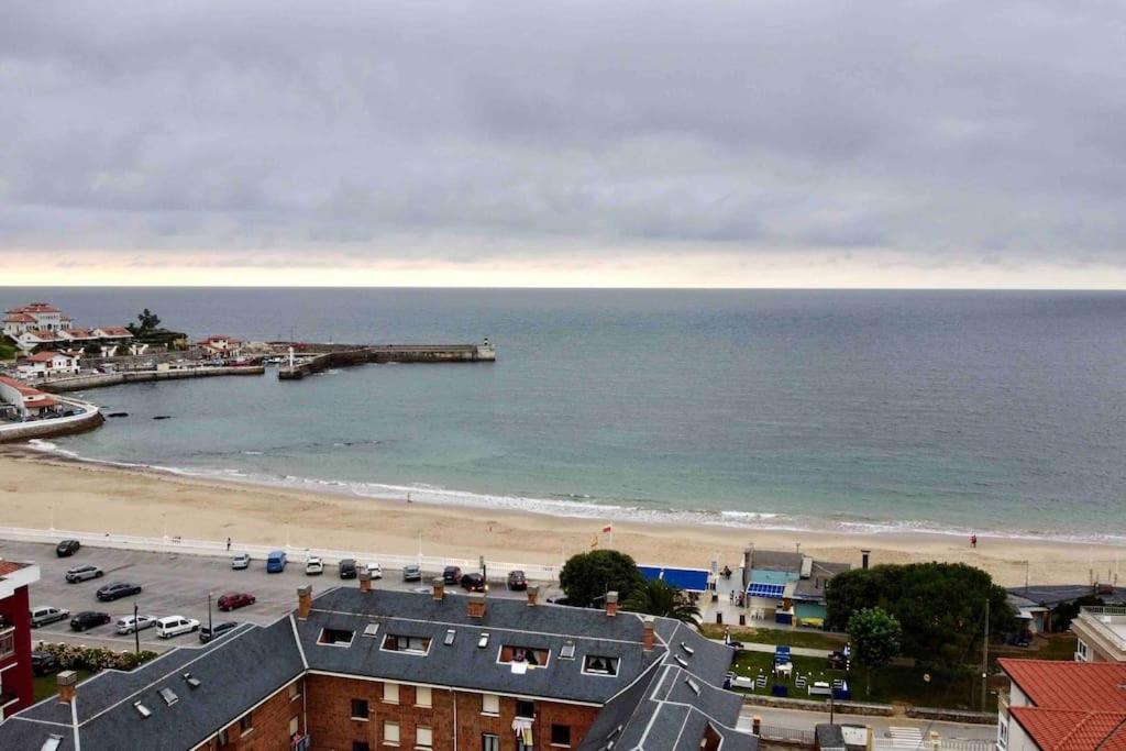 Casa De Las Flores - Apartamento Con Jardin Privado Frente A La Playa De Comillas Ngoại thất bức ảnh