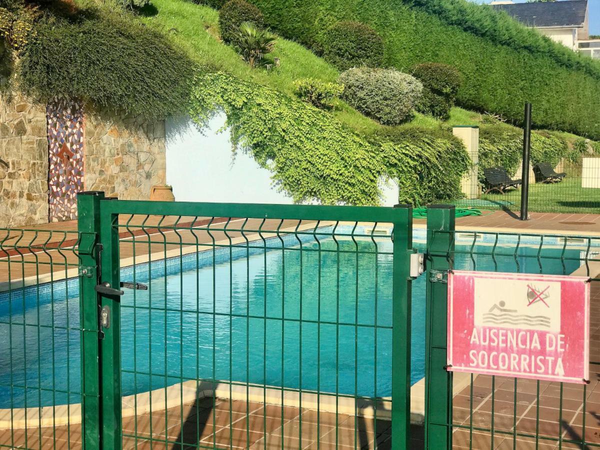 Casa De Las Flores - Apartamento Con Jardin Privado Frente A La Playa De Comillas Ngoại thất bức ảnh